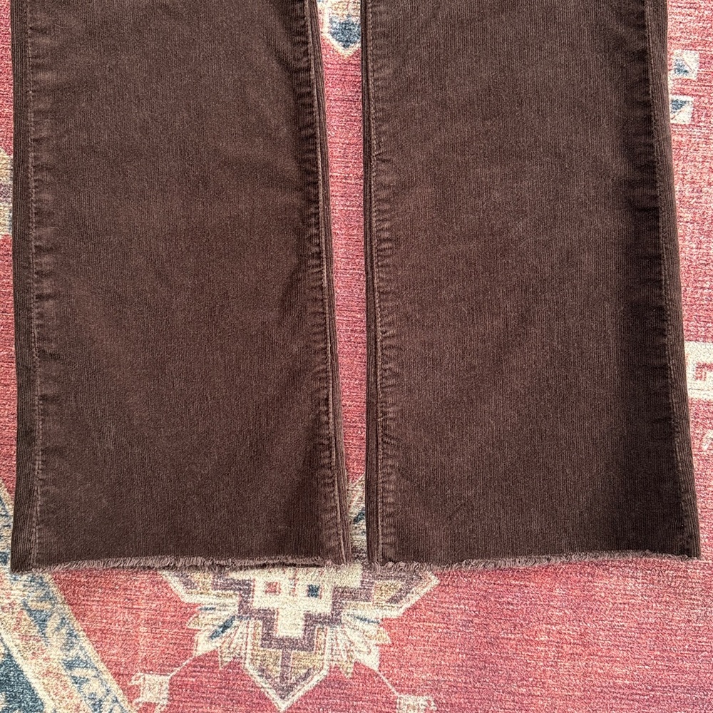 MOTHER The Hustler Ankle Fray Corduroy Pants Size 25* - Picture 9 of 15